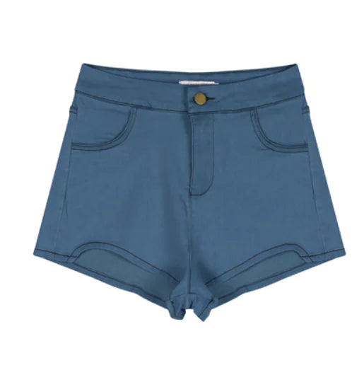 Trendy Women's Elastic Denim Shorts – Summer Fit