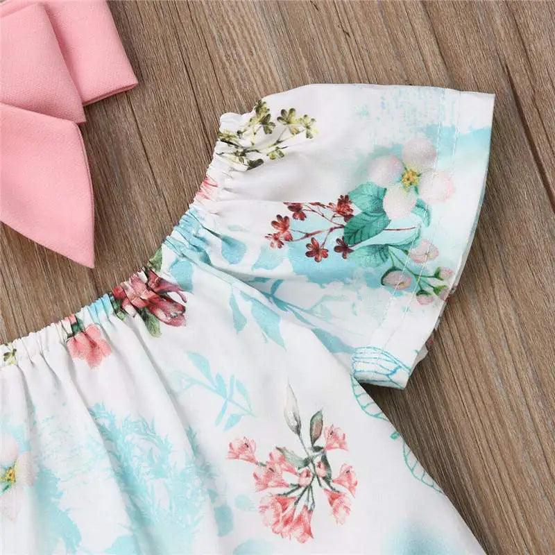 Adorable Cotton Outfit for Baby & Girls – Sizes 3M to 10Y