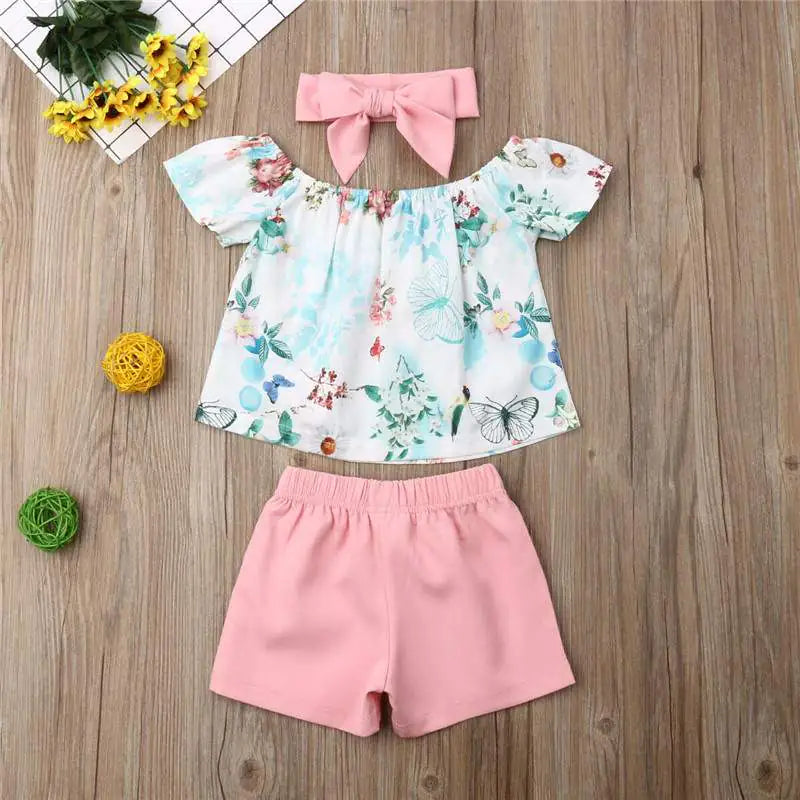 Adorable Cotton Outfit for Baby & Girls – Sizes 3M to 10Y