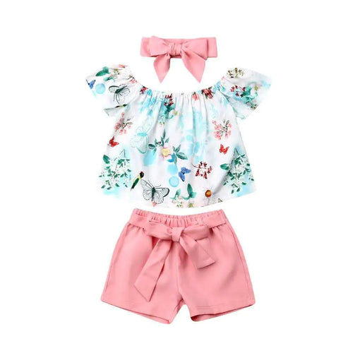 Adorable Cotton Outfit for Baby & Girls – Sizes 3M to 10Y