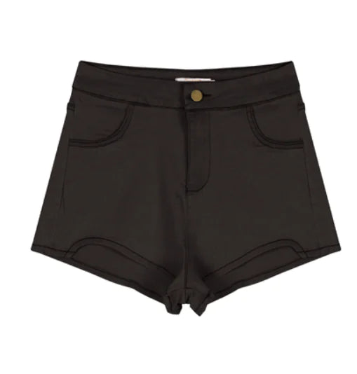 Trendy Women's Elastic Denim Shorts – Summer Fit