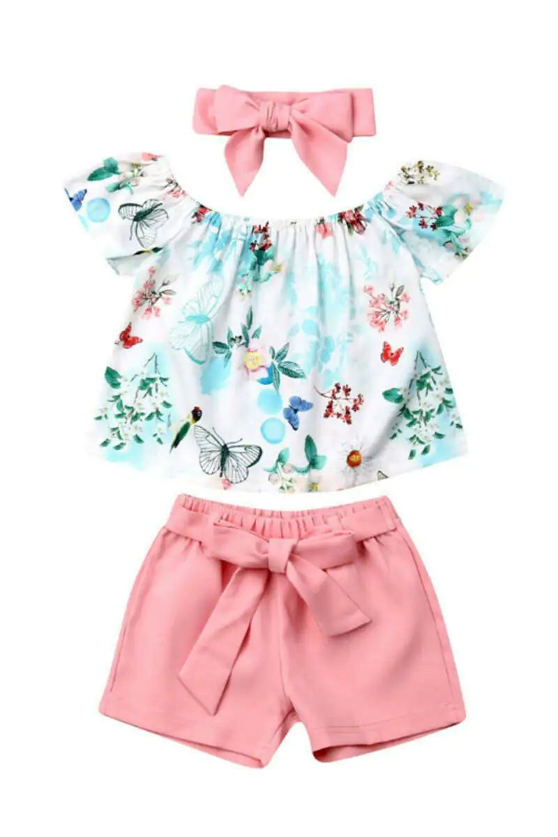 Adorable Cotton Outfit for Baby & Girls – Sizes 3M to 10Y